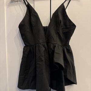 Black evening top
